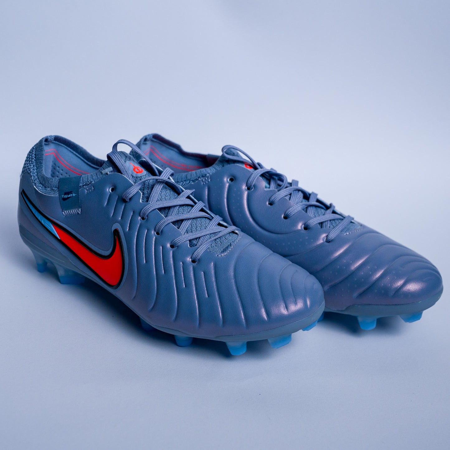 Tiempo Legend Elite FG - Wolf Grey/Total Orange - Premium Control Mirror Grade
